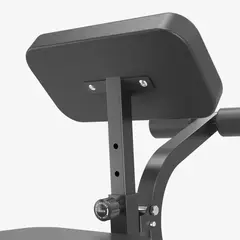 Ultimate Fitness - Banco 5 en 1 Press de Pecho Inclinable con Extensión de Piernas y Predicador
