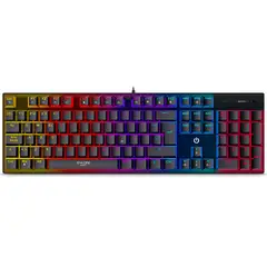 ENKORE - Teclado Mecánico Gamer Patriot+ RGB Rainbow Anti-Ghosting