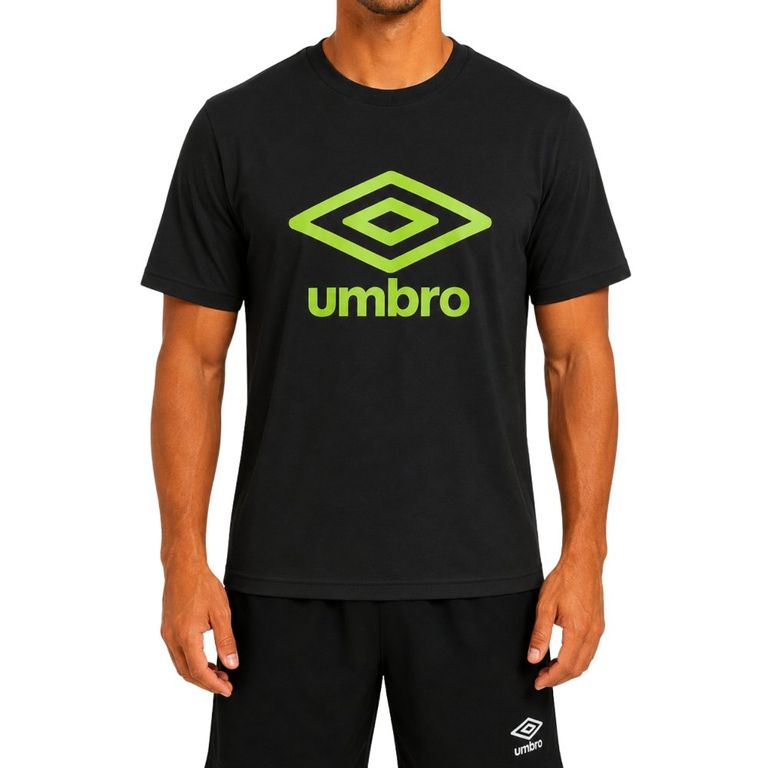 Polo Hombre Básico Negro v6