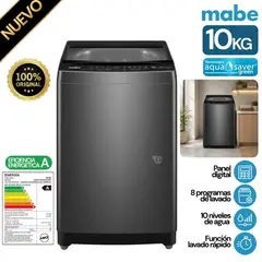 Mabe - Lavadora - LMAP0120WDGBB0 10 Kg