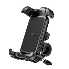 MICCELL - Soporte para Celular para Bicicleta y Motocicleta ABS Resistente al Agua con Rotación 360°