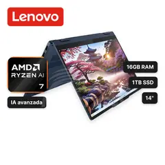 LENOVO - Laptop IdeaPad 5 2-en-1 14AKP10 Ryzen AI 7-350 16GB 1TB SSD 14" (83KT001YUS)