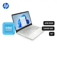 HP - Laptop 14-DQ6103 N150 4GB 128GB UFS 14" (D0SN7UA#ABA)