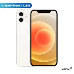 APPLE - IPhone 12 128GB Blanco Reacondicionado Grado A