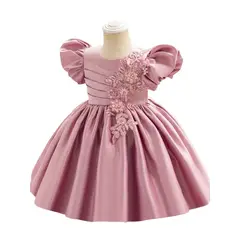 GENERICO - Vestido de baile para niñas, color rosa