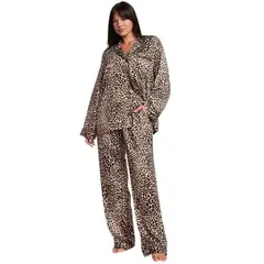 Victoria'S Secret - CONJUNTO DE PIJAMA ANIMAL PRINT VICTORIAS SECRET LARGO TALLA S