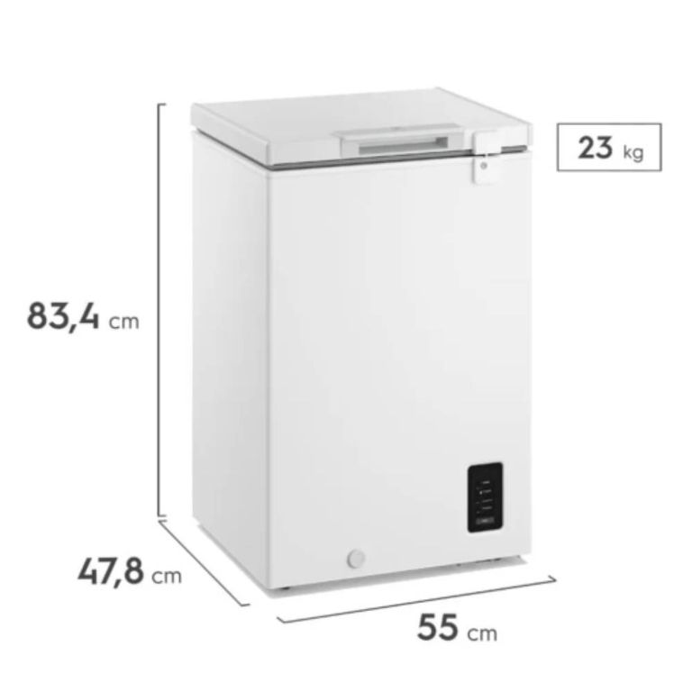 Congelador Horizontal 95L Inverter Blanco con Función Turbo – EFH10S2P5AW