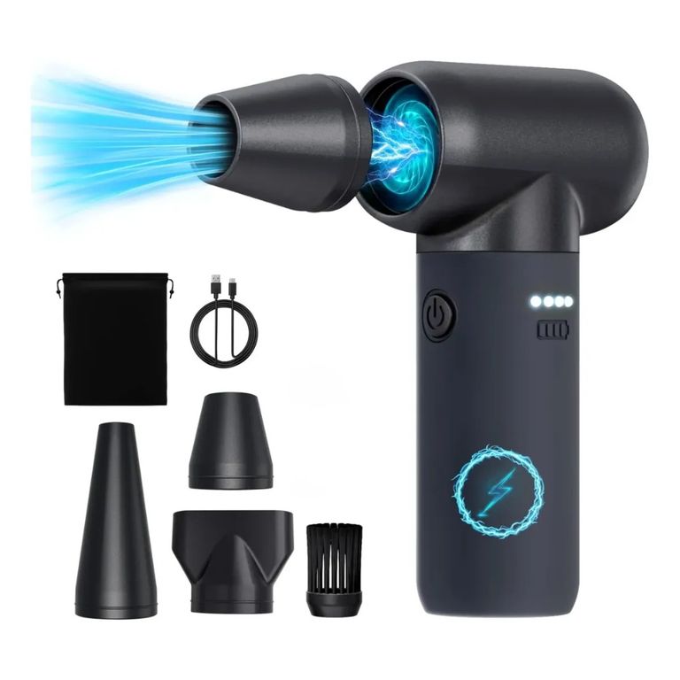 Soplador De Aire Eléctrico 180000 Rpm 9000mah Recargable Usb