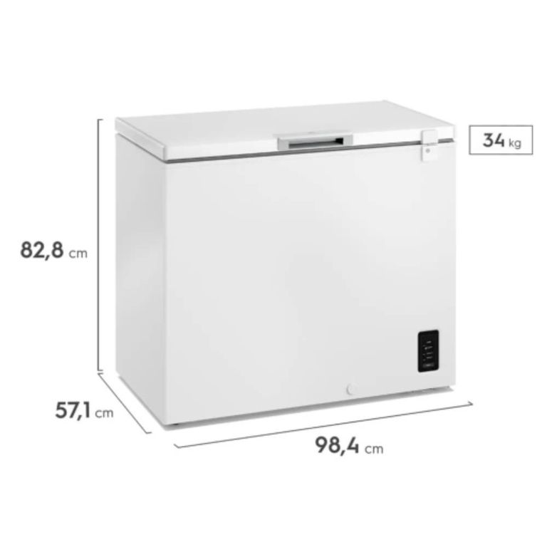Congelador ELEXTROLUX Inverter 245 L Blanco con Función Turbo – EFH25S2P5AW