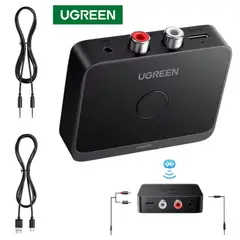 UGREEN - Receptor de Audio Bluetooth 6.0 con LDAC Hi-Res Audio Salida RCA y 3.5mm