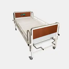 VIDAFLEX PERU - Cama Clínica Nacional Ortopédica de 2 Manivelas Manual + Colchón Articulable