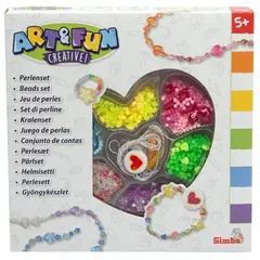 ART & FUN - Set Para Hacer Pulseras Kit De Joyeria Multicolor Surtido