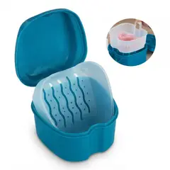 GENERICO - Caja Para Dentadura Contenedor de protesis, Férula Dental Otros