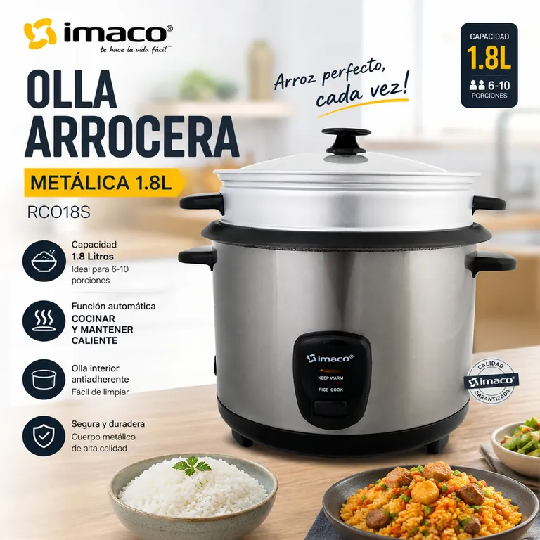 Olla Arrocera RC0185S 1.8 litros