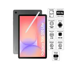 SAMSUNG - TABLET GALAXY TAB S10 LITE GRAY 6RAM 128GB