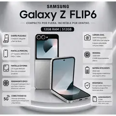 SAMSUNG - Celular Galaxy Z FLIP 6 12GB - 512GB