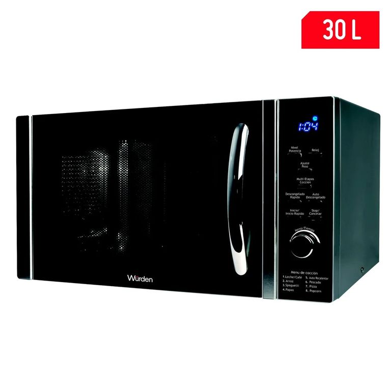 Horno Microondas Wurden 30L 900W WMWO-30D
