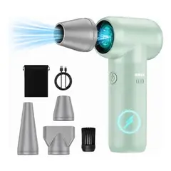 OEM - Soplador De Aire Inalámbrico 180000 Rpm 9000mah Recargable Verde
