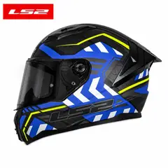 LS2 - CASCO INTEGRAL FF810 VIGO ESTEBAN AZUL VISOR OSCURO CERT. ECE 22-06