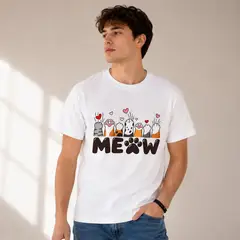 GENERICO - Polo algodón estilo Gato MEOW colección 2026