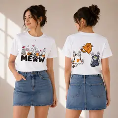 GENERICO - Polo algodón diseño exclusivo Gato MEOW colección 2026