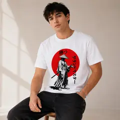 GENERICO - Polo con diseño exclusivo Samurái japonés colección 2026