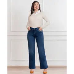 MUZANO JEANS - Flare Jean Mujer Muzano LEXSIE Oscuro