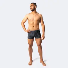 WALON - Short de Natación Attlas para Hombre Negro - M