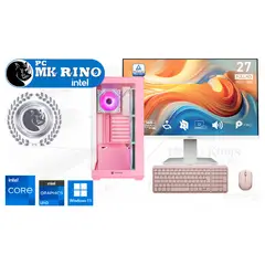 INTEL - Computadora Core i9-12900 FX-750 Pink 16GB 500GB SSD 27" Windows 11 Pro