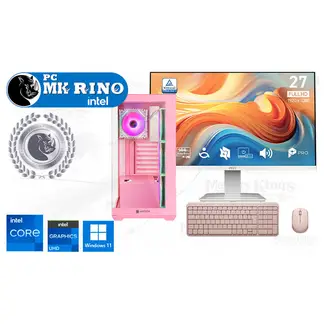 INTEL - Computadora Core i9-12900 FX-750 Pink 16GB 500GB SSD 27" Windows 11 Pro