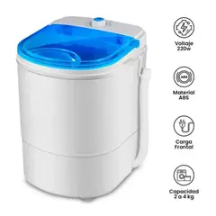 GENERICO - Mini lavadora de ropa portátil compacto de Calidad