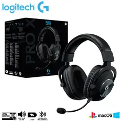 LOGITECH G - Auricular Pro X Gaming Inalambrico Con Microfono Negro