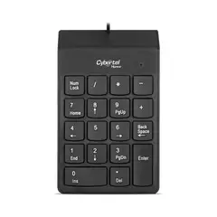 CYBERTEL - Teclado Numérico Hunter CYB K303 USB Negro