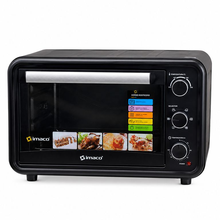Horno Eléctrico de 35 litros HES35R con Selector de Funciones