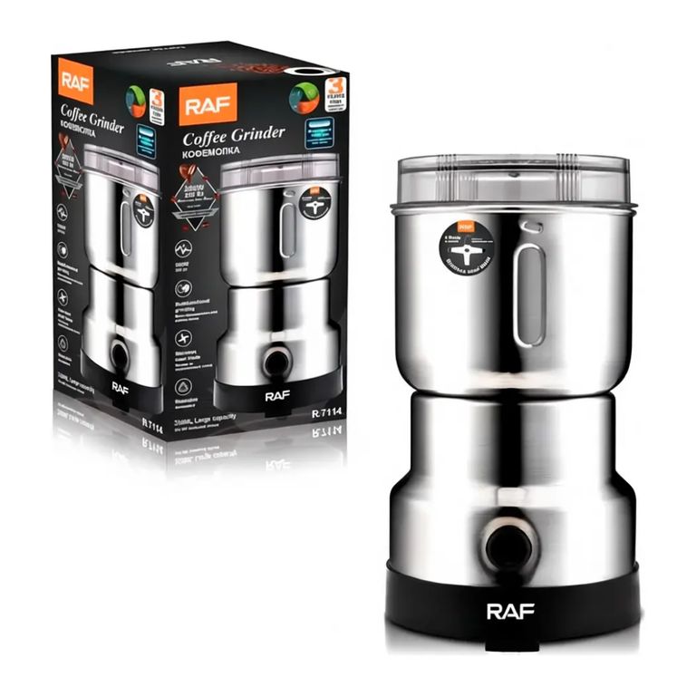 Molino Eléctrico Multifuncional RAF R 7114 300W 4 Aspas