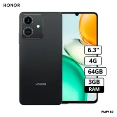 HONOR - CELULAR PLAY 10 3GB RAM 64GB ROM - NEGRO