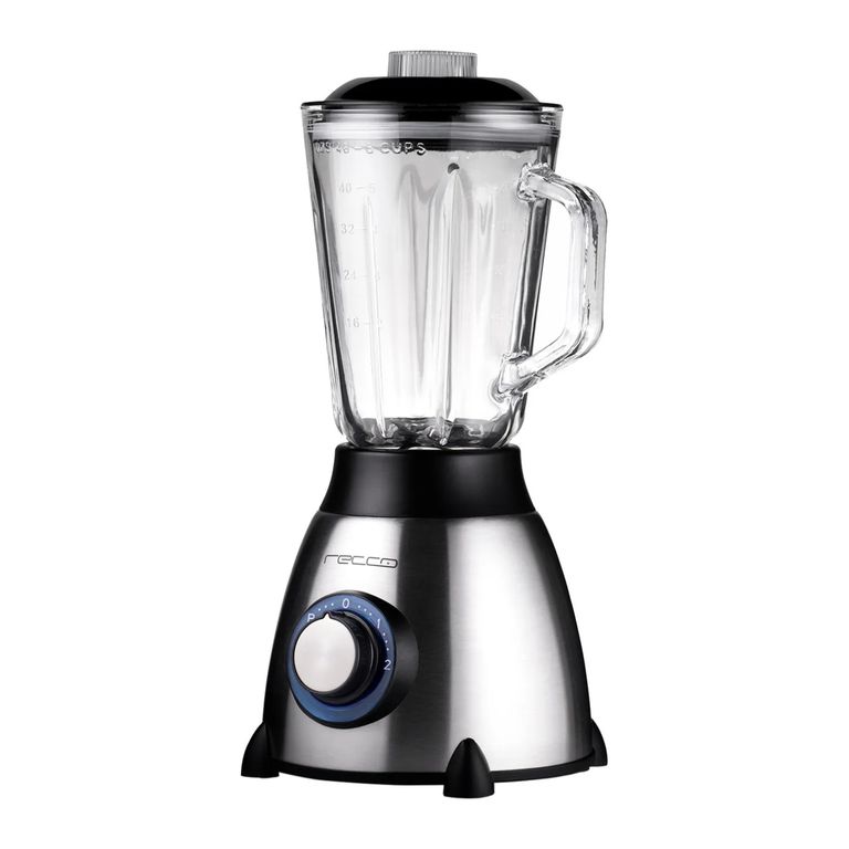 Licuadora 1.5 Litros 550W Recco RL-BLS066D Gris.