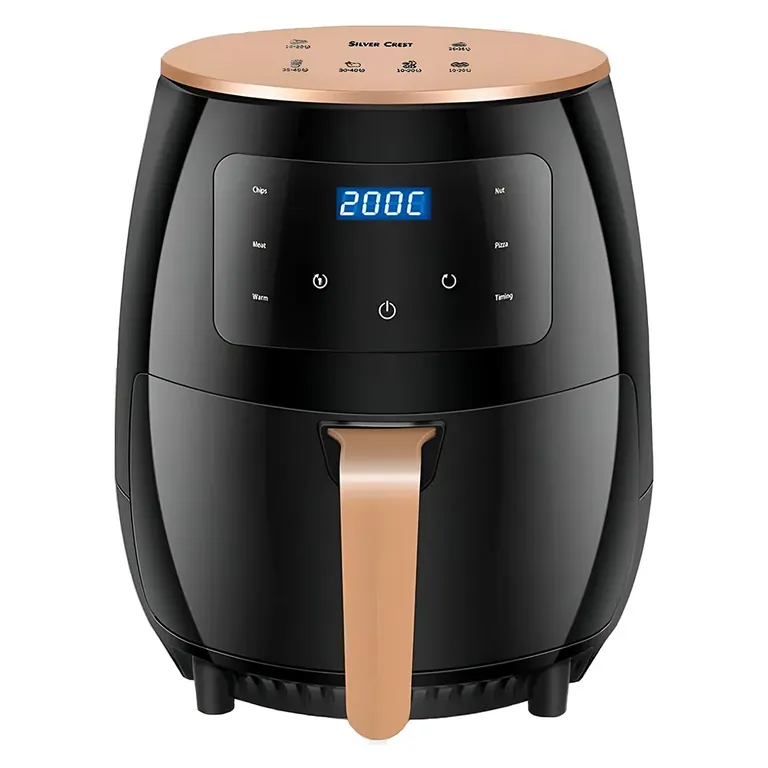 Freidora de Aire 6 Litros 2400 Watts Silver Crest Digital Extra Grande