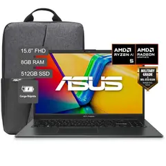 ASUS - Laptop Vivobook AMD Ryzen 5 8GB RAM 512GB SSD 15.6FHD Win11