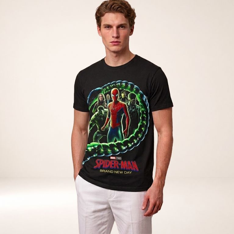 Polo Spiderman diseño especial urbano de colección 2026