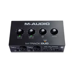M AUDIO - INTERFAZ DE AUDIO M-AUDIO M-TRACK DUO