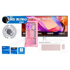 INTEL - Computadora Core i7-14700 FX-750 Pink 16GB 1TB SSD 29" Windows 11 Pro