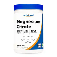 Nutricost - Citrato de Magnesio 210MG - 500 Gramos