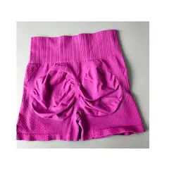 GENERICO - Short Deportivo Fitness Mujer Texturado Con Push Up