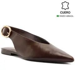 AREZZO - Ballerinas Cuero Mujer