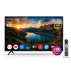 ROYAL - Televisor 65" QLED 4K UHD Google TV