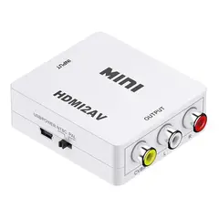 GENERICO - CONVERSOR RCA A HDMI ADAPTADOR TV CONVERTIDOR 1080