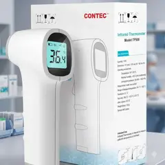 CONTEC - Termómetro Digital Infrarrojo Precisión Clínica Sin Contacto Rápido Seguro