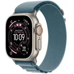 APPLE - Watch Ultra 3 (GPS + Cellular) 49mm Titanio Light Blue Alpine Loop L A3281