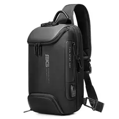 GENERICO - Pechera Morral Antirrobo Con Candado y Usb Urbano Deportivo Premium Multiples Bolsillos